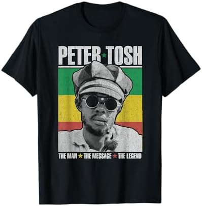 Amazon.com: Peter Tosh Dread or Alive T-Shirt : Clothing, Shoes